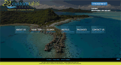 Desktop Screenshot of customtahiti.com