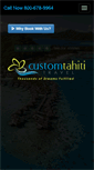 Mobile Screenshot of customtahiti.com